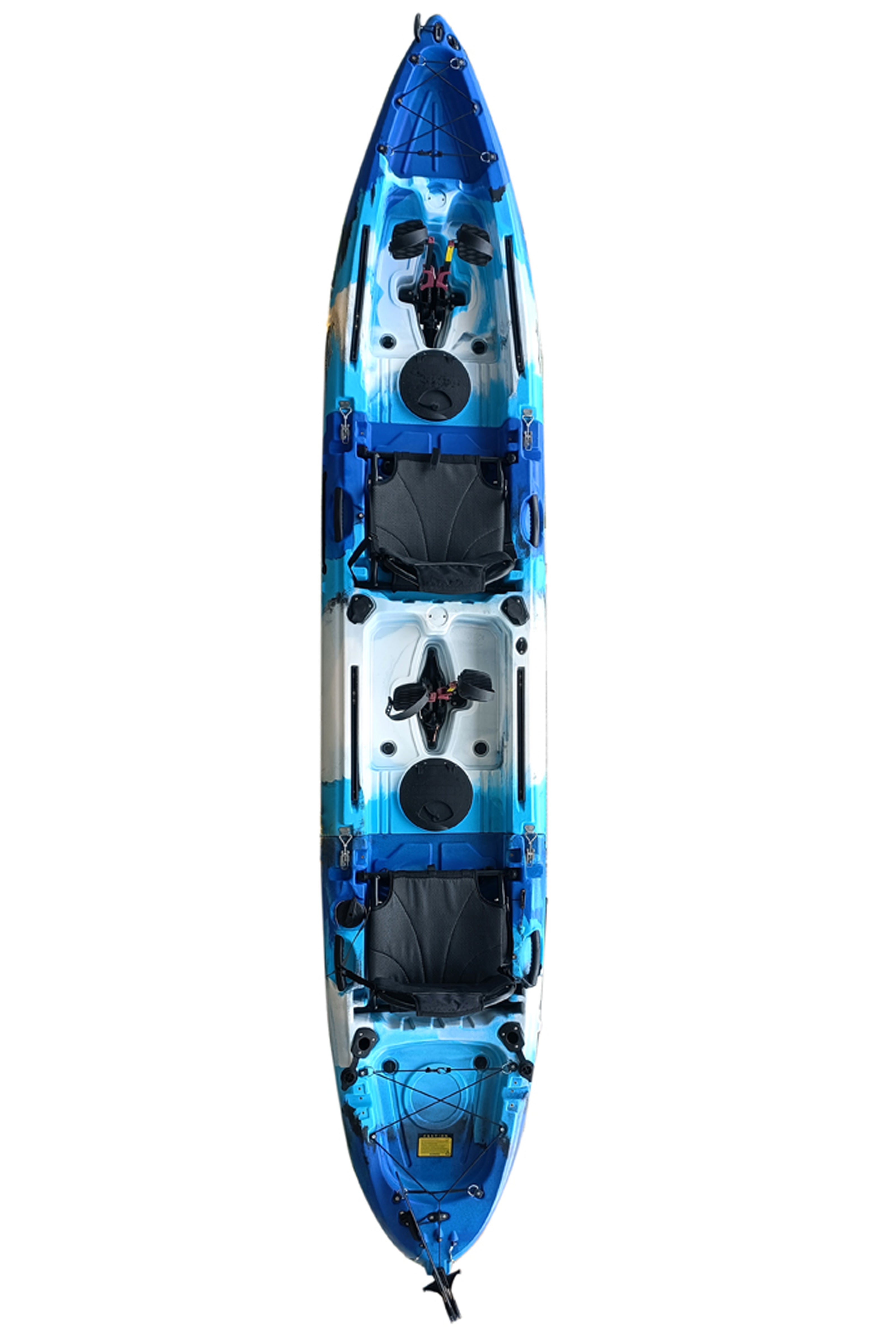 modular tandem pedal kayak - Brooklyn Kayak Company