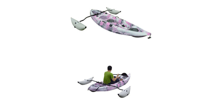 Inflatable Out Riggers BKC Inflatable Kayak Outriggers, Set of 2