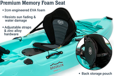 Brooklyn 9.0 single kayak, seat - Brooklyn Kayak Company