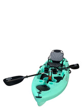 Load image into Gallery viewer, Brooklyn 8.0 Single Foldable Pedal Kayak, teal - Brooklyn Kayak Company
