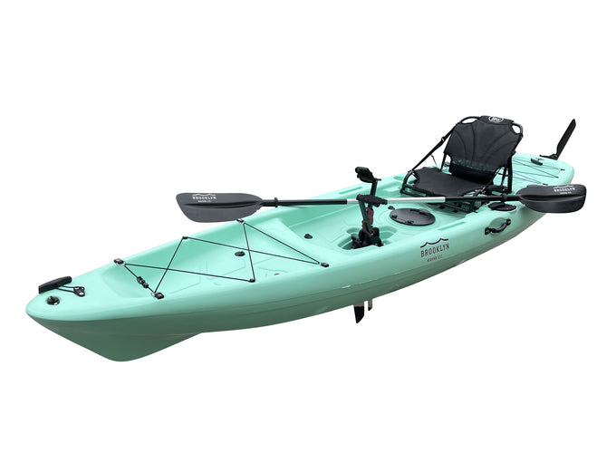 Brooklyn Pedal Kayak 12.0, teal - Brooklyn Kayak Company