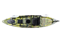 Load image into Gallery viewer, Brooklyn 11.5 Pro Single Fishing Kayak, lime camo - Brooklyn Kayak Company
