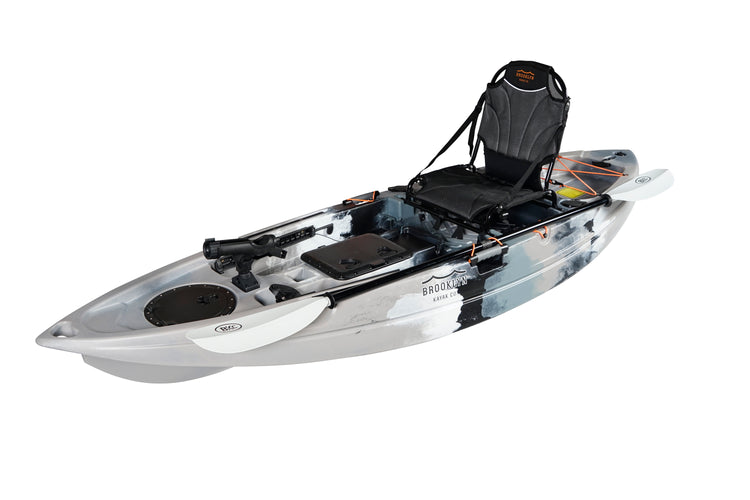 Brooklyn 9.5 Pro Single Kayak, gray camo - Brooklyn Kayak Company