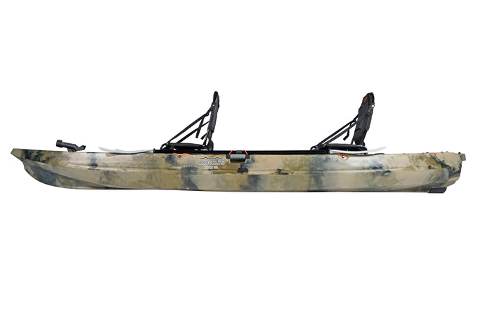 Brooklyn Kayak Company - BKC TK122 12.9' Tandem Fishing Kayak W