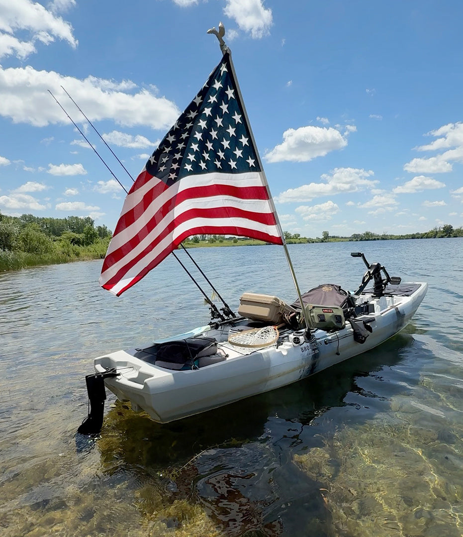 single propeller pedal fishing kayak - Brooklyn Kayak Company