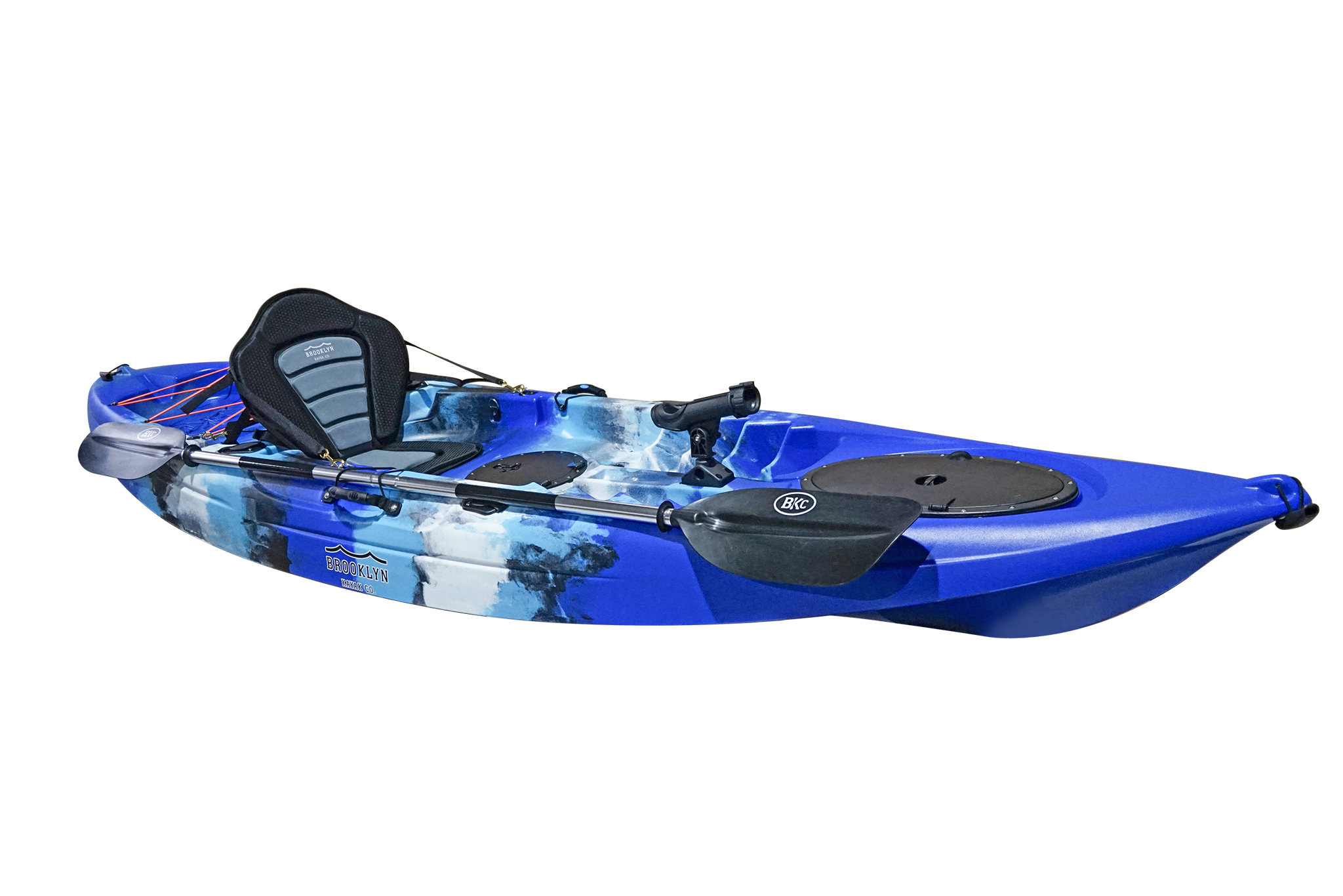 Brooklyn 11.5 Pro Single Kayak, Blue Camo