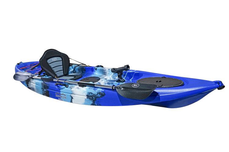 Brooklyn 11.0 Single Kayak, blue camo - Brooklyn Kayak Company