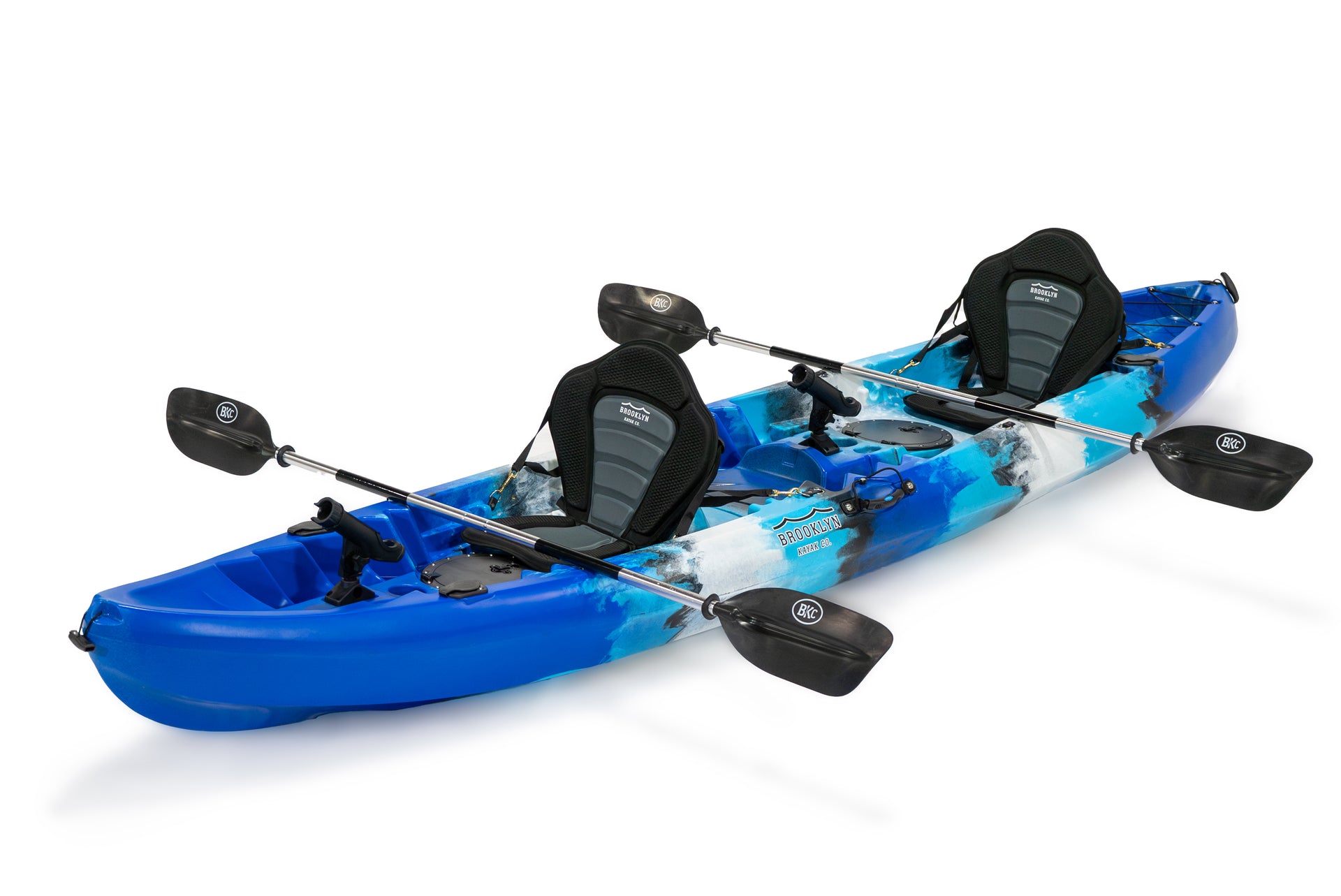 Brooklyn 12.5 Tandem Kayak, blue typhoon  - Brooklyn Kayak Company