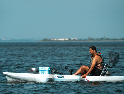 one person on tandem kayak - Brooklyn Kayak Company