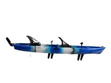 Load image into Gallery viewer, Brooklyn Tandem Pedal Kayak 13.5, blue camo - Brooklyn Kayak Company
