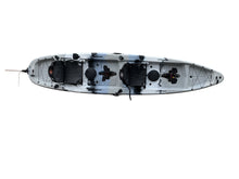 Load image into Gallery viewer, Brooklyn Tandem Pedal Kayak 13.5, gray camo - Brooklyn Kayak Company

