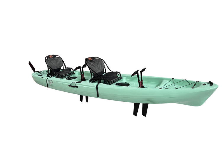 Brooklyn Tandem Pedal Kayak 13.5, teal - Brooklyn Kayak Company