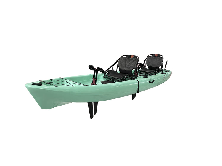 Brooklyn Tandem Pedal Kayak 13.5, teal - Brooklyn Kayak Company