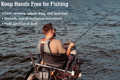 kayak motor mount for hands free fishing - Brooklyn Kayak Company