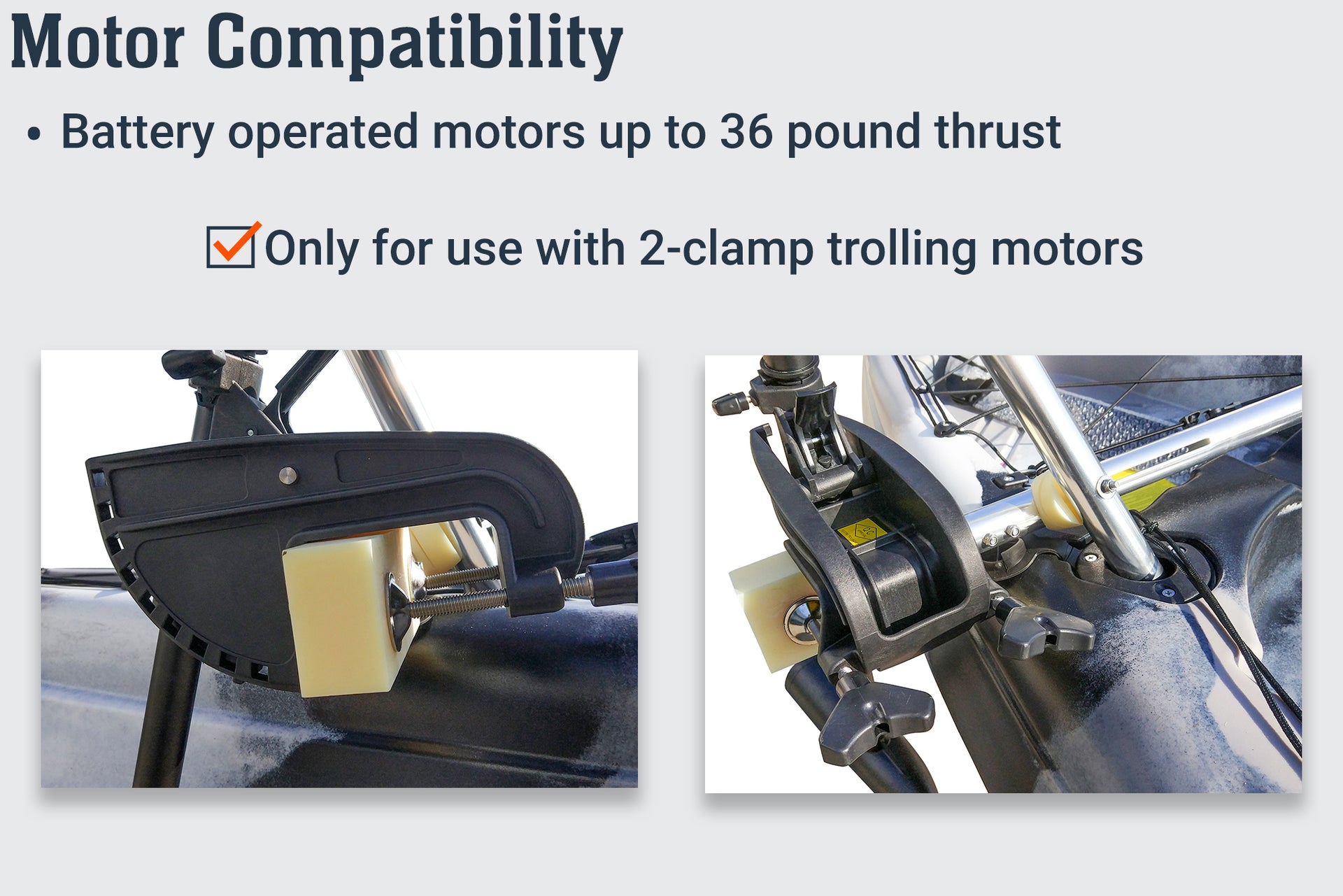 Brooklyn Kayak Company TM315 Trolling Motor Mount