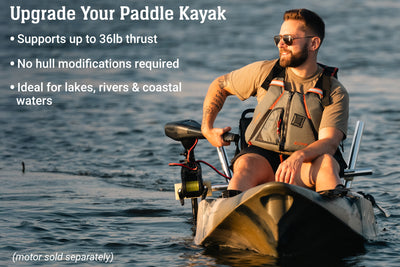 upgrade your paddle kayak with a motor - Brooklyn Kayak Company