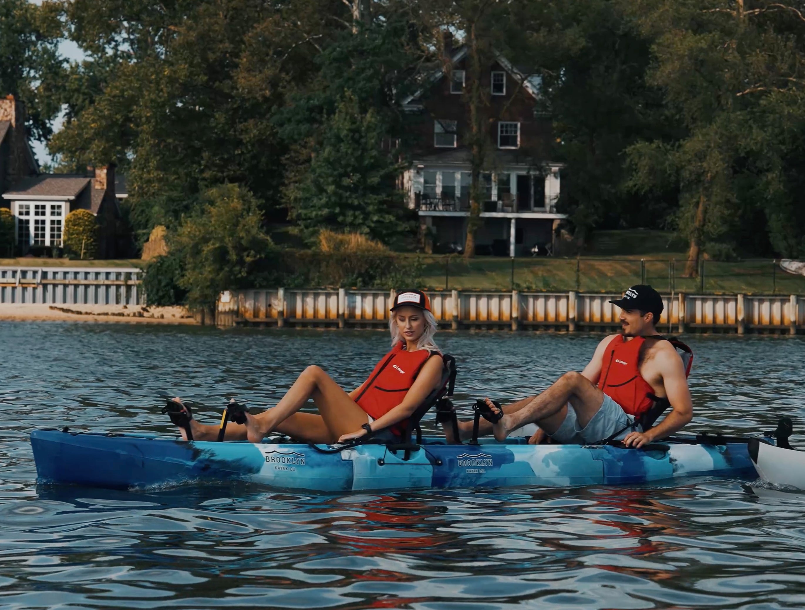 BKC MPT13 3-Piece Modular Pedal Tandem Kayak
