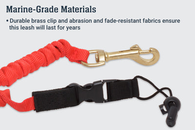 BKC Deluxe Paddle Leash - Brooklyn Kayak Company-marine-grade