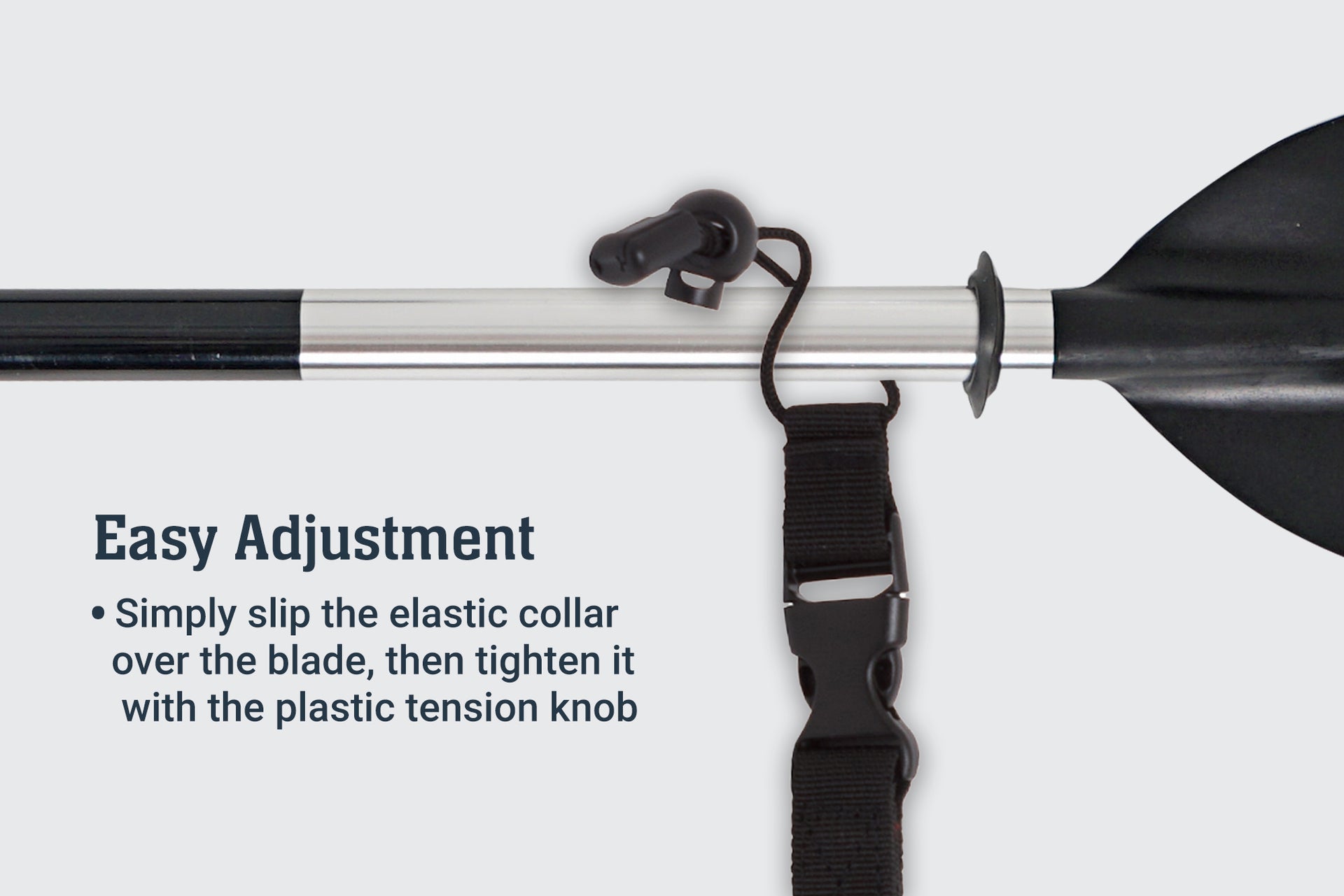 BKC Deluxe Paddle Leash - Brooklyn Kayak Company-easy-adjustment