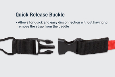 BKC Deluxe Paddle Leash - Brooklyn Kayak Company-quick release