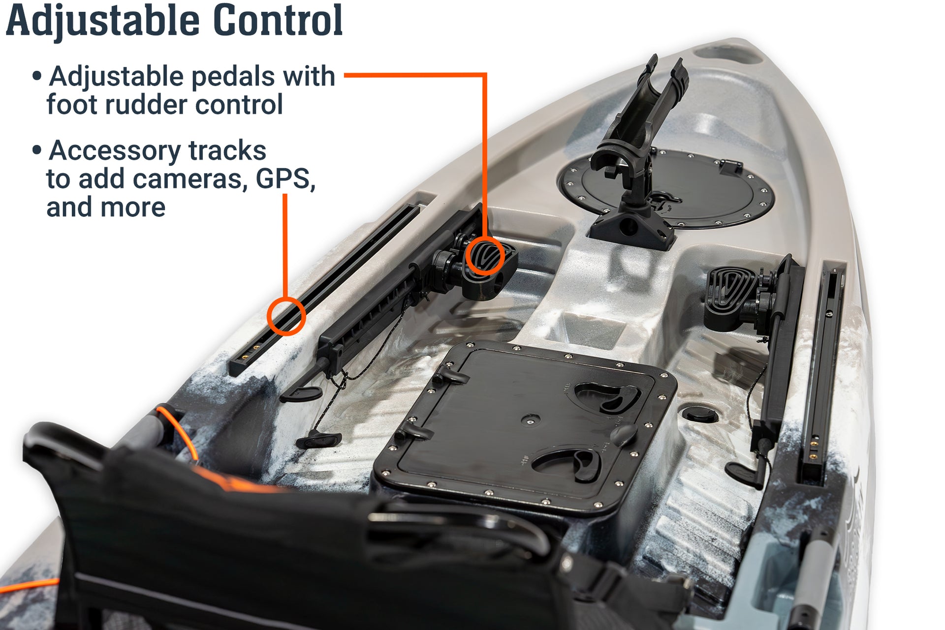 9.5 pro single kayak, adjustable - Brooklyn Kayak Company