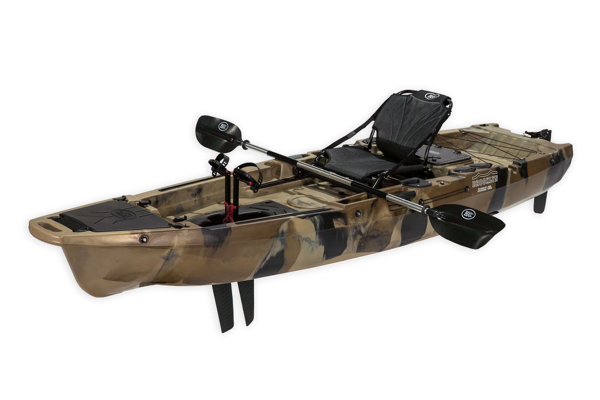 Brooklyn 10.5 Pro Single Pedal Kayak (PK11), camo - Brooklyn Kayak Company