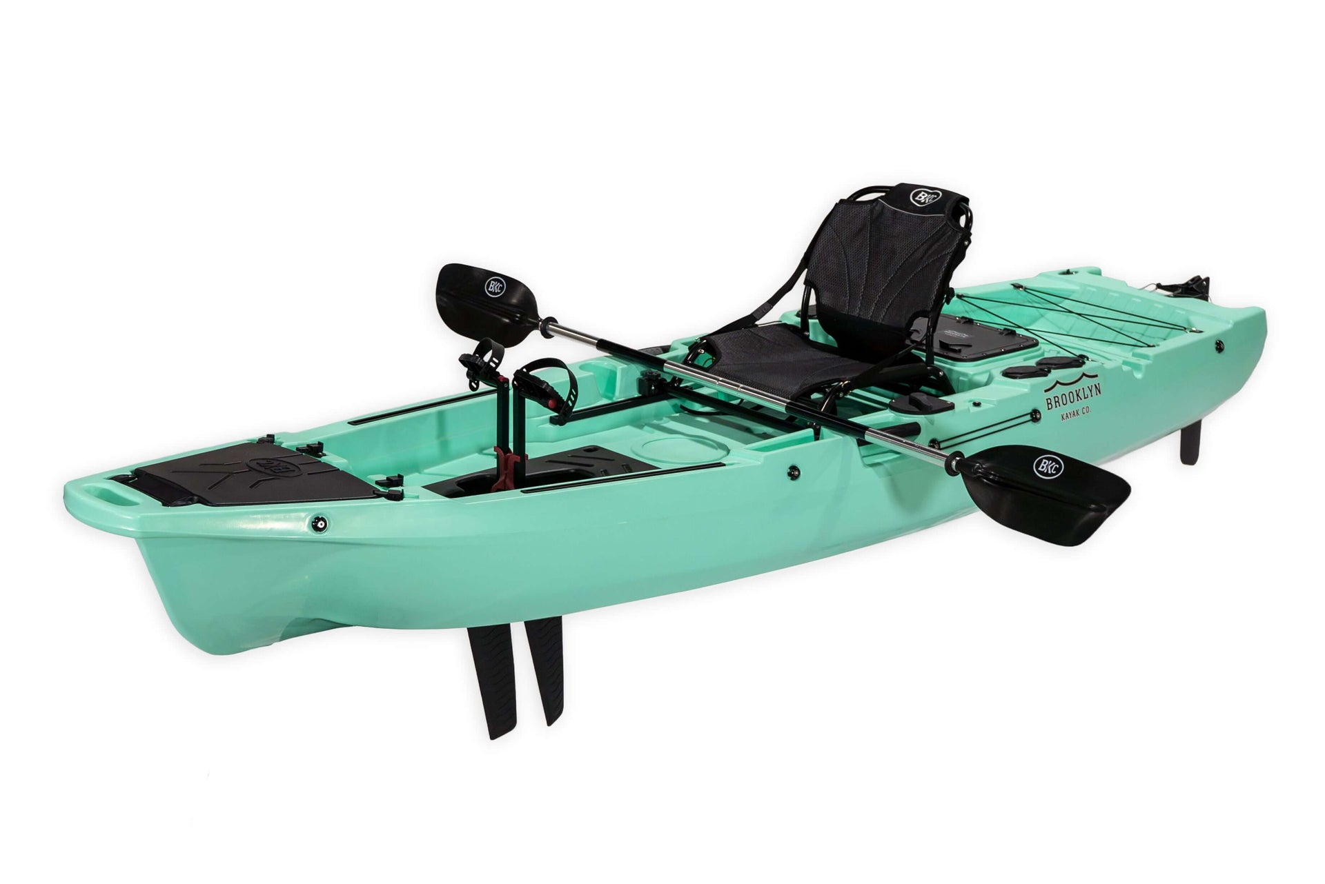 Brooklyn 10.5 Pro Single Pedal Kayak (PK11), teal - Brooklyn Kayak Company