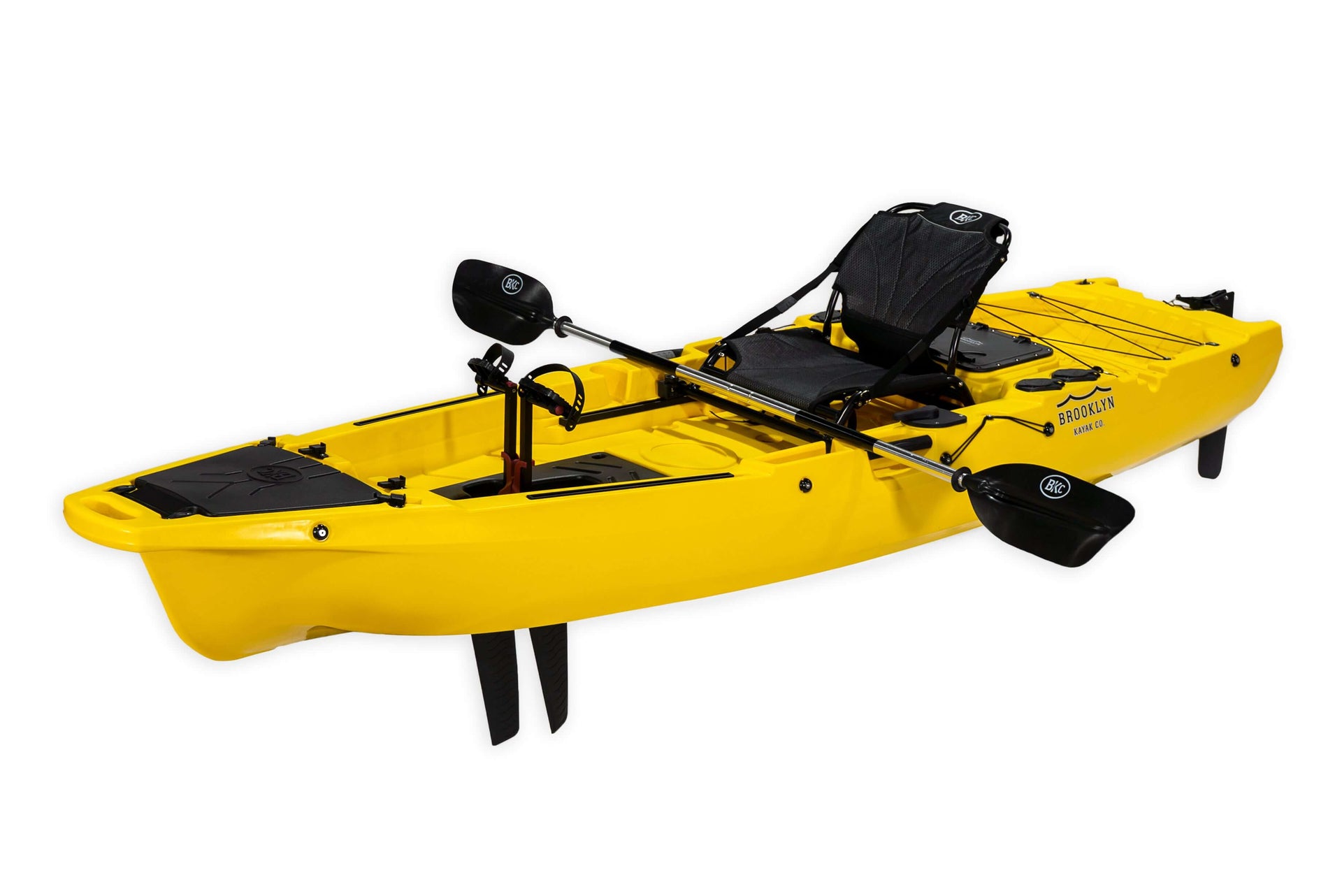 Brooklyn 10.5 Pro Single Pedal Kayak (PK11), yellow - Brooklyn Kayak Company