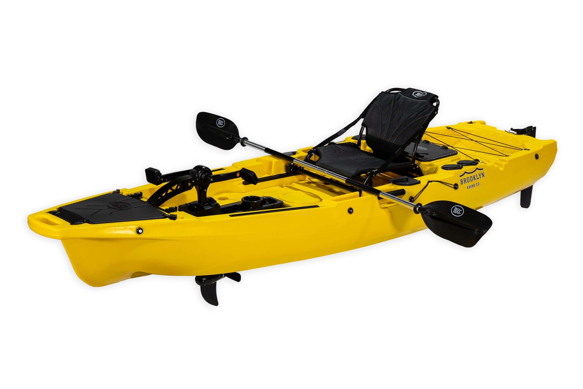 Pro Single Pedal Kayak 10.5, yellow - Brooklyn Kayak Company