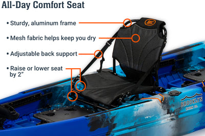 13.0 pro tandem kayak, seat - Brooklyn Kayak Company