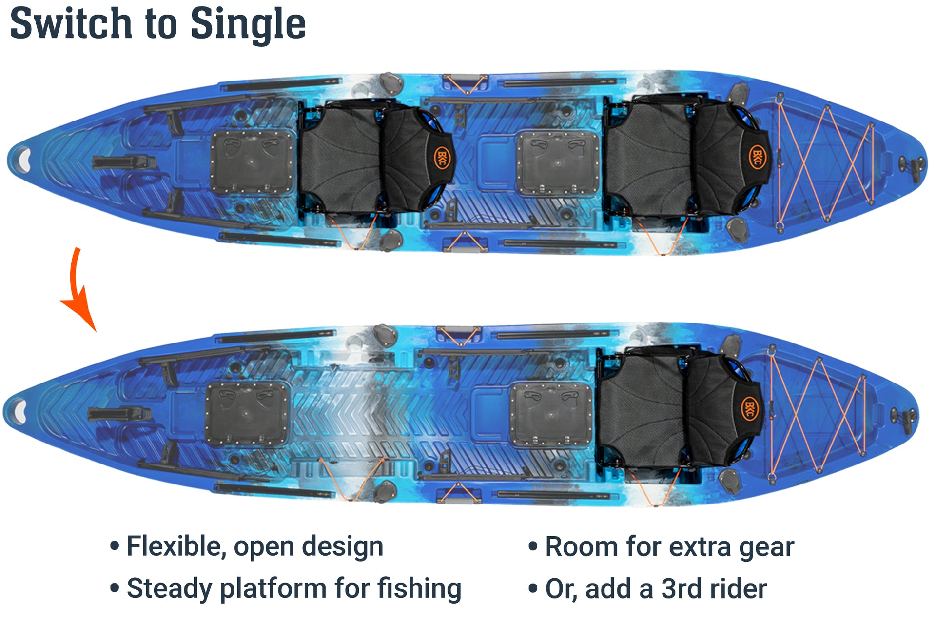 Brooklyn 13.0 Pro Tandem Kayak (TK122)