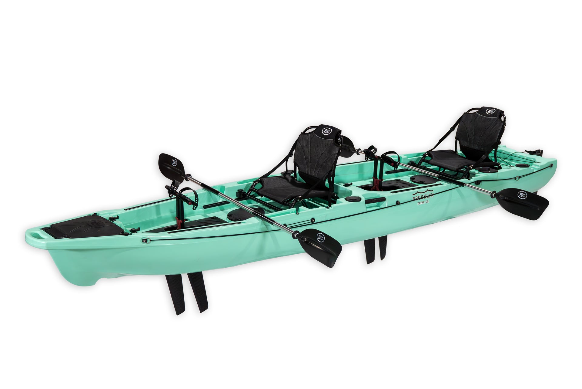 Brooklyn 14.0 Pro Tandem Pedal Kayak, teal - Brooklyn Kayak Company