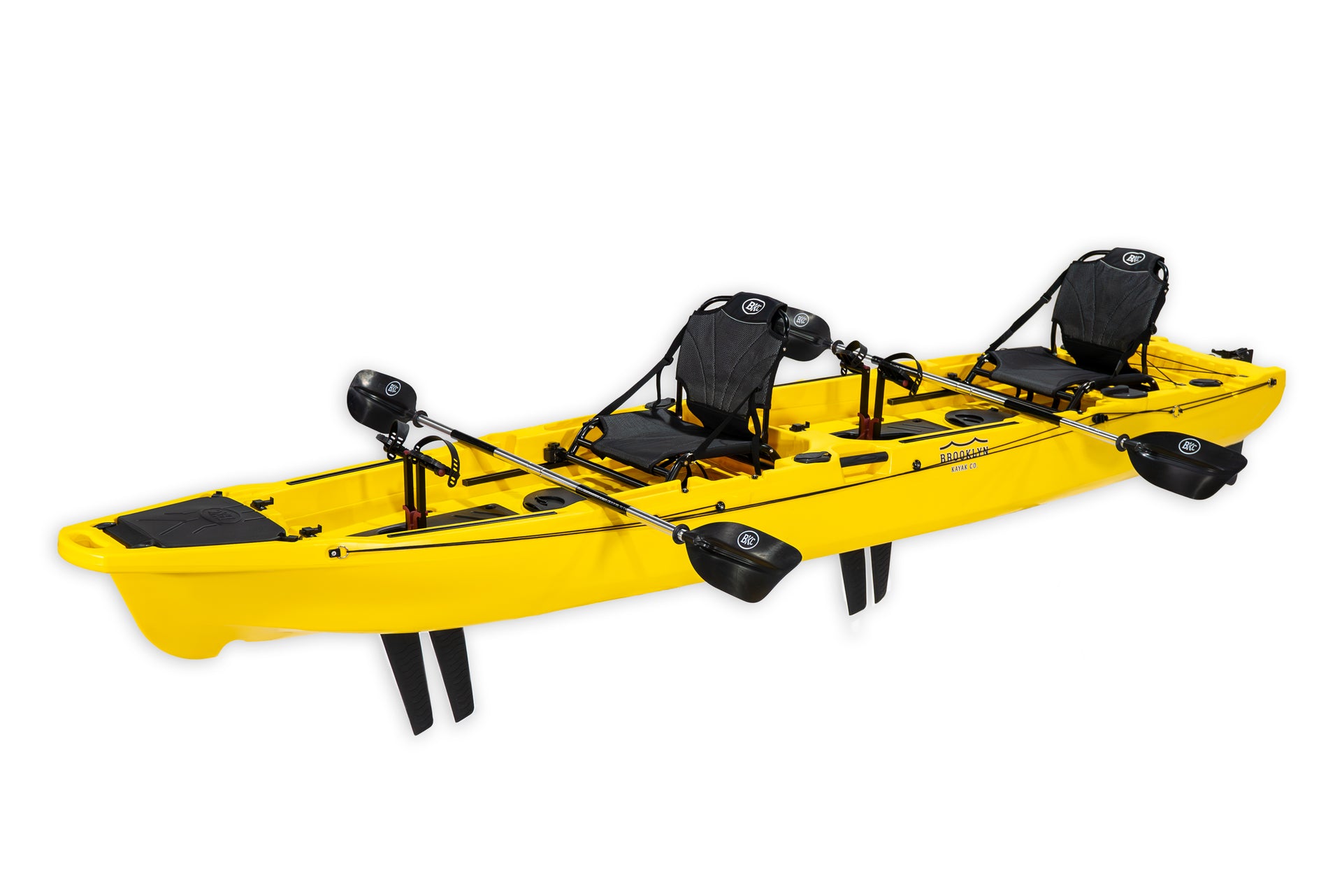 Brooklyn 14.0 Pro Tandem Pedal Kayak, yellow - Brooklyn Kayak Company