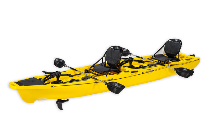 Brooklyn 14.0 Pro Tandem Pedal Kayak (PK14), yellow - Brooklyn Kayak Company