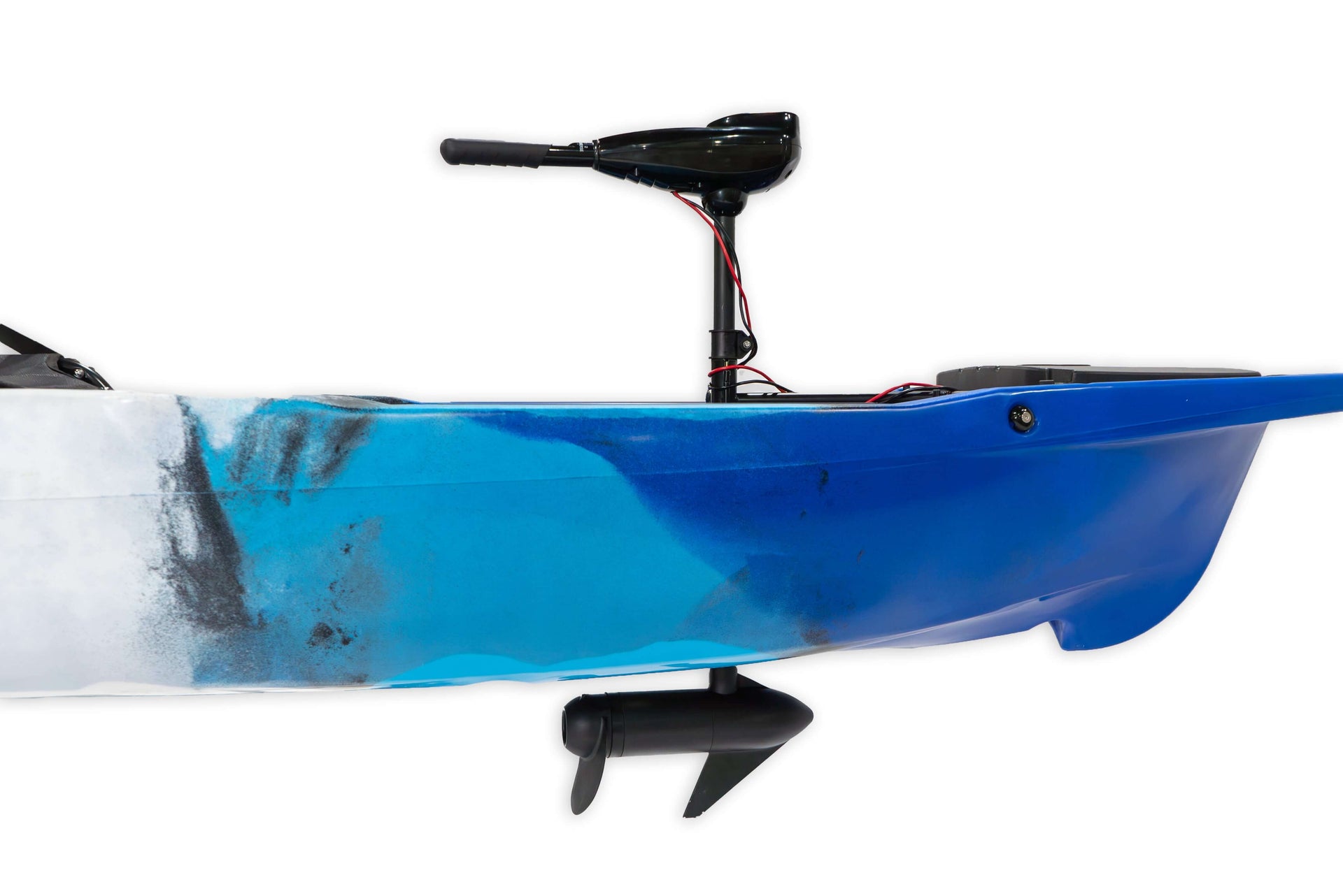 Brooklyn 14.0 Pro Motorized Tandem Kayak (PK14), motor - Brooklyn Kayak Company