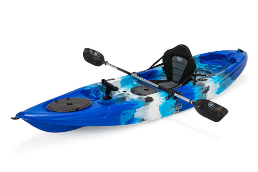 Brooklyn 11.0 Single Kayak, Blue Typhoon - Brooklyn Kayak Company