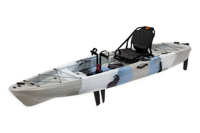 Brooklyn 12.0 Single Pedal Kayak, Storm Surge - Brooklyn Kayak Company