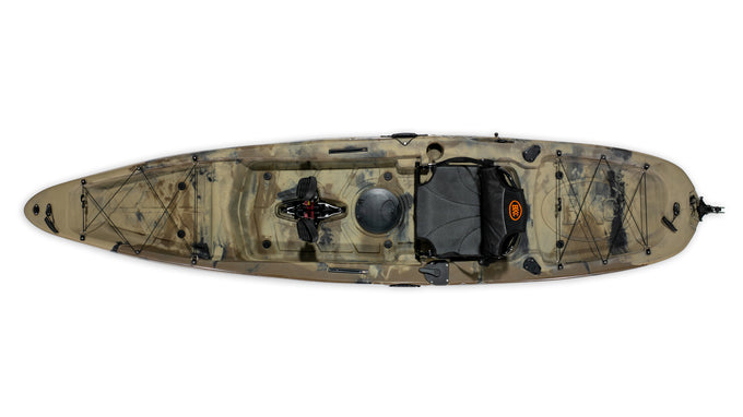 Brooklyn 12.0 Single Pedal Kayak, camo - Brooklyn Kayak Company