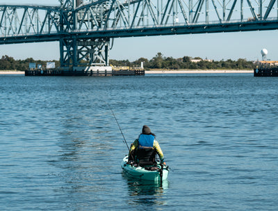 single pedal fishing kayak - Brooklyn Kayak Company