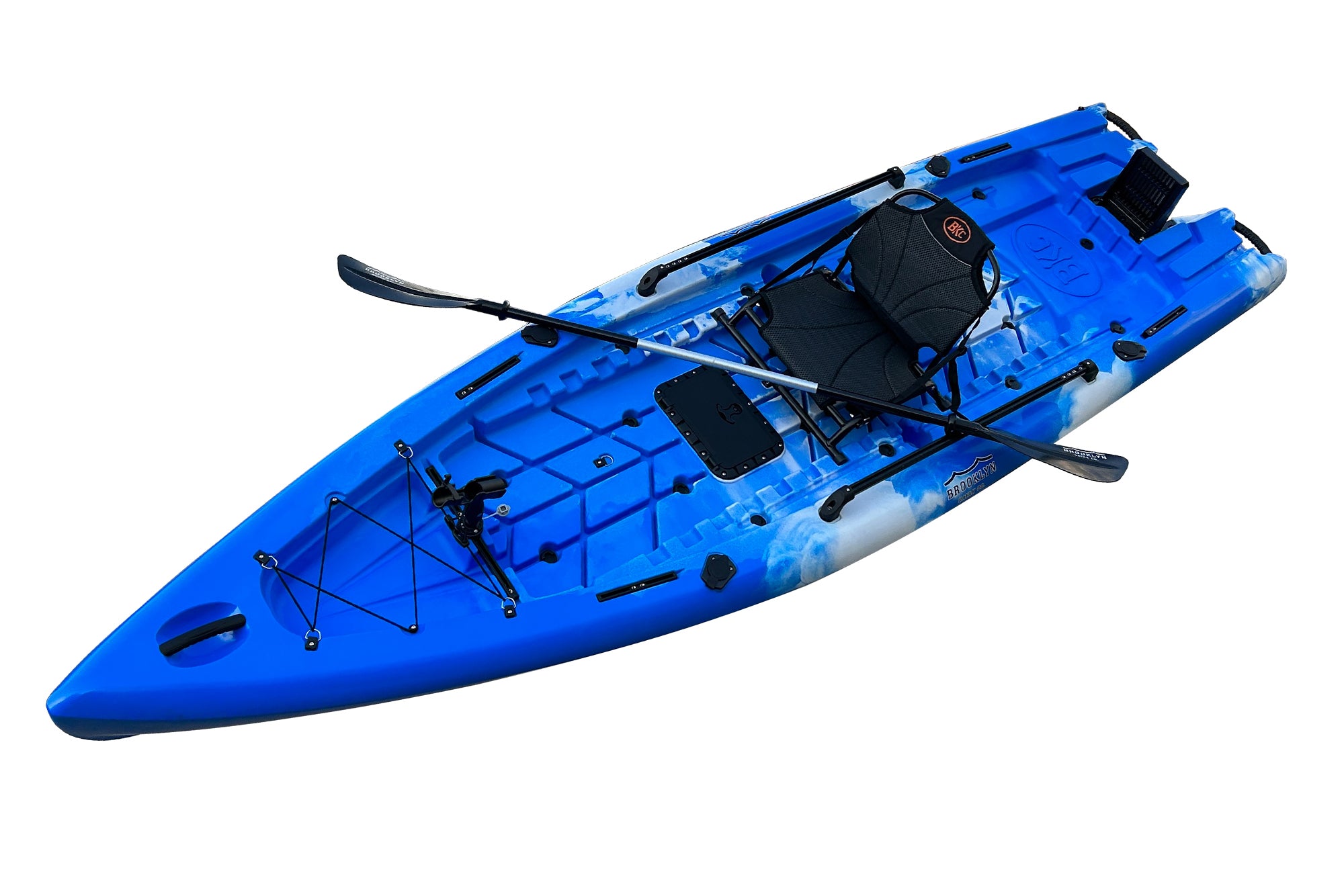 BKC SK12 Solo 12-foot Single Fishing Skiff Boat