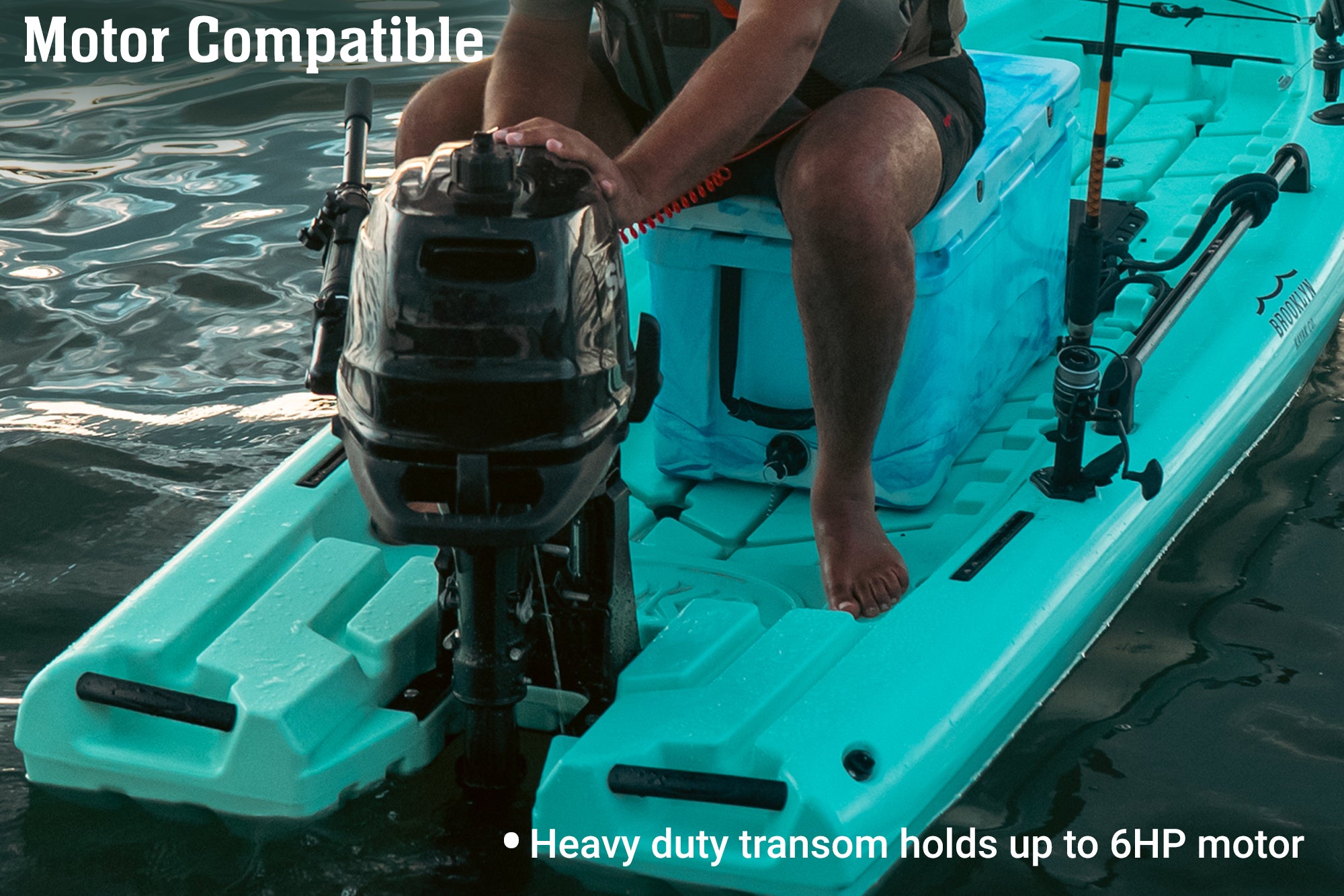 BKC SK12 Solo 12-foot Single Fishing Skiff Boat