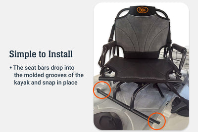 Brooklyn Kayak Company chair installation