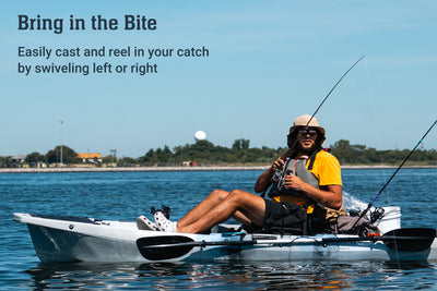 swivel kayak seat great for fishing - Brooklyn Kayak Company