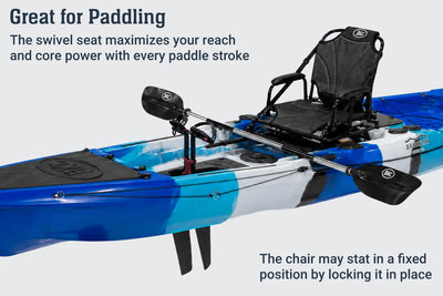 bkc swivel seat is great for paddling