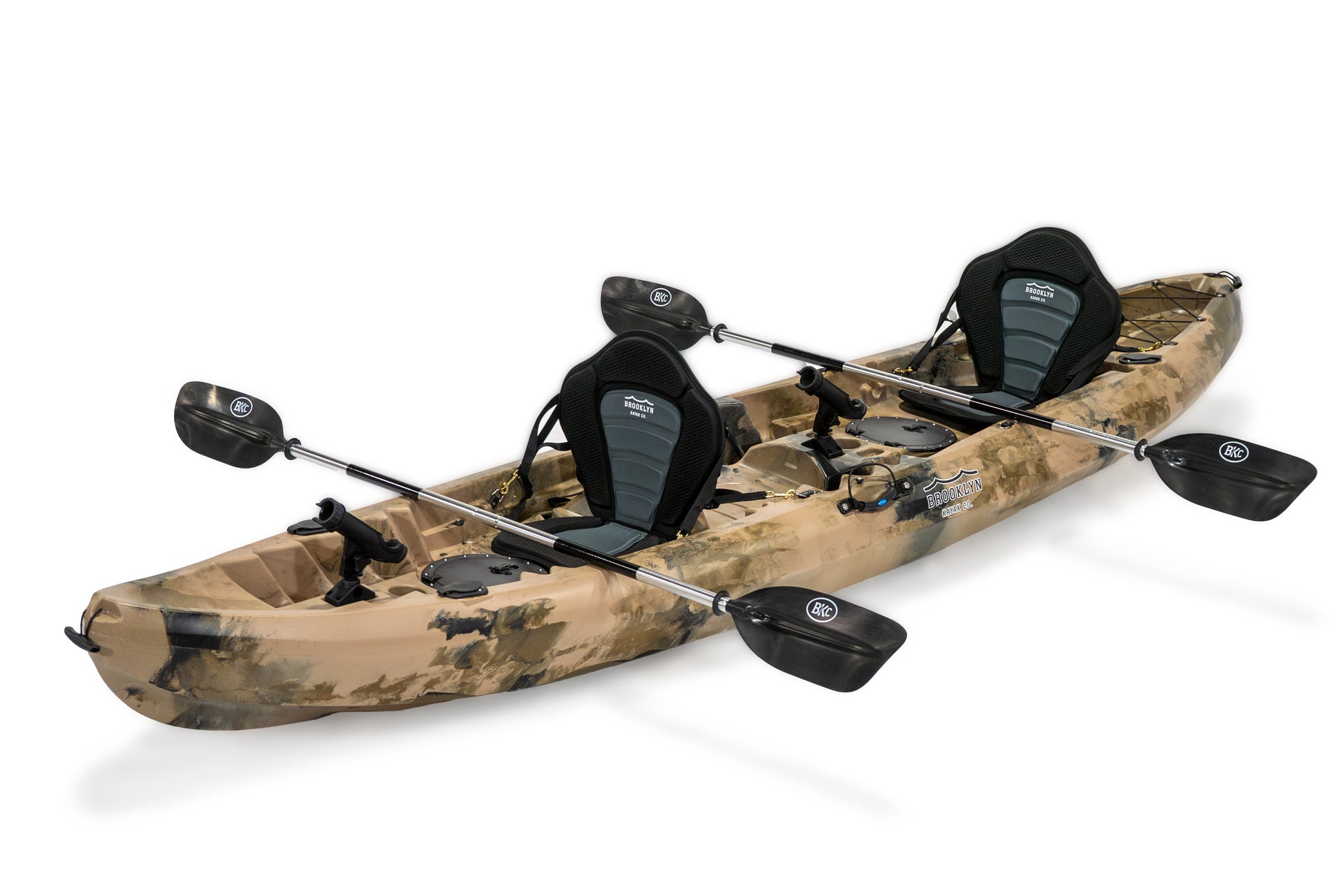 Brooklyn 12.5 tandem kayak, camo - Brooklyn Kayak Company