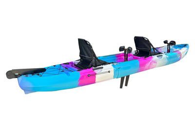 3-piece tandem modular pedal kayak - Brooklyn Kayak Company