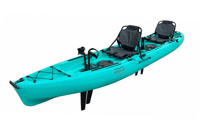 13.0 - Brooklyn tandem-modular-pedal-kayak-3-piece-MPT13-tahiti
-Brooklyn Kayak Company