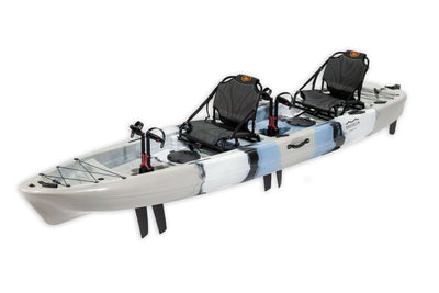 Brooklyn 13.5 Tandem Pedal Kayak, storm surge - Brooklyn Kayak Company