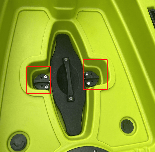 Locking mechanism for Flipper style Pedal Drive - Brooklyn Kayak Company