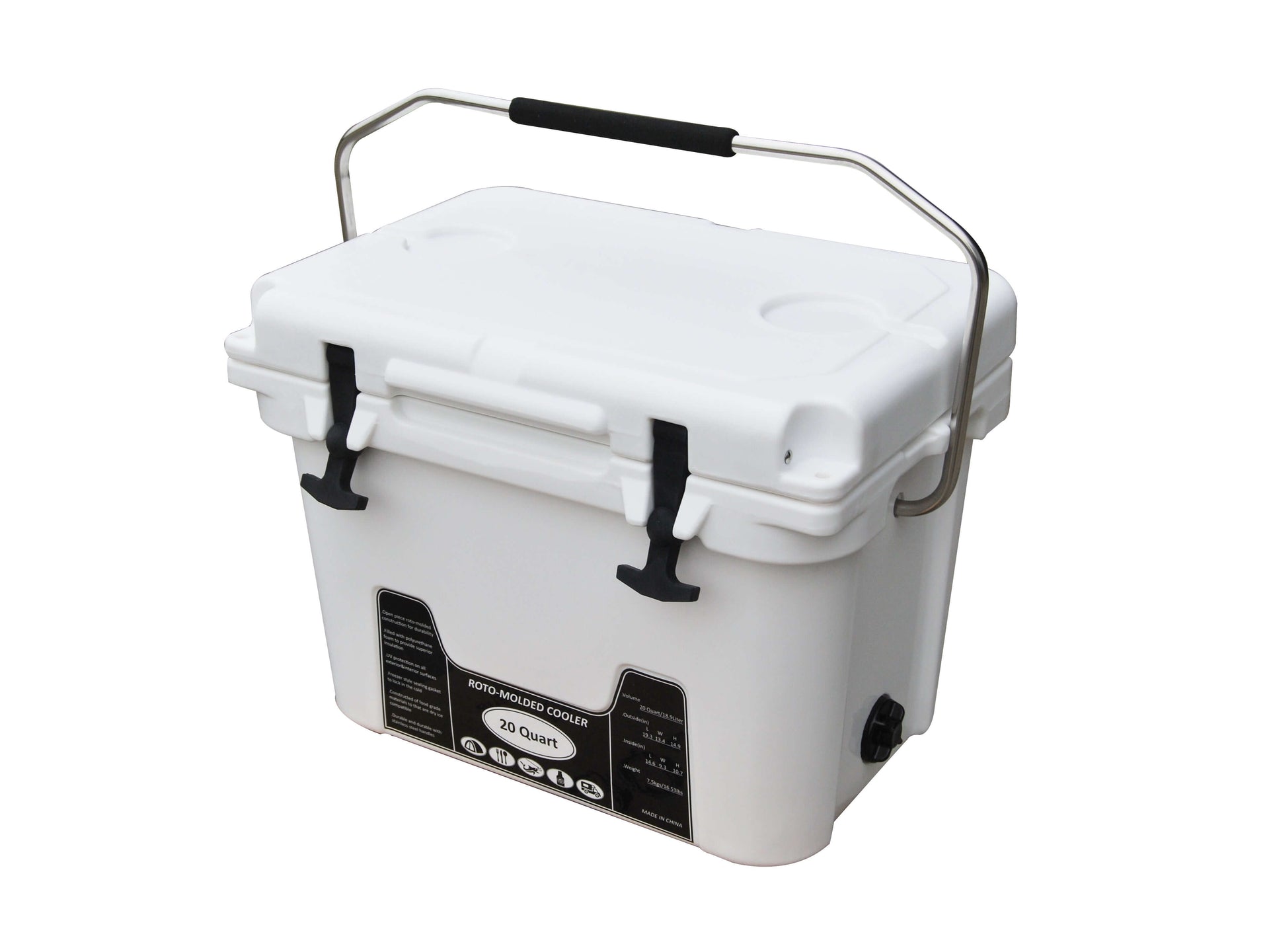 BKC RC291 Multi-Day Camping and Fisherman's Cooler - Brooklyn Kayak Company